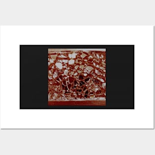 Photographic Image of Chocolate Mirror and Glass Mosaic Posters and Art